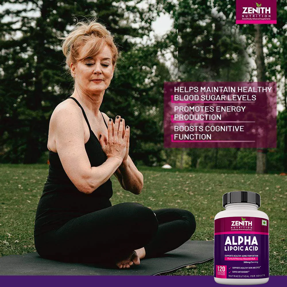Alpha Lipoic Acid 300mg - 120 Veg caps - Image 7