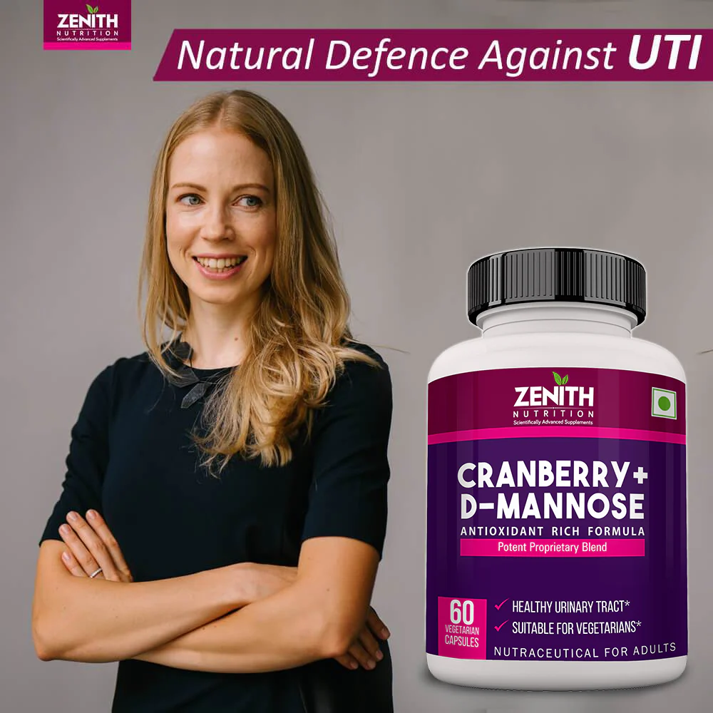 Cranberry + D-Mannose  - 60 Veg caps - Image 3