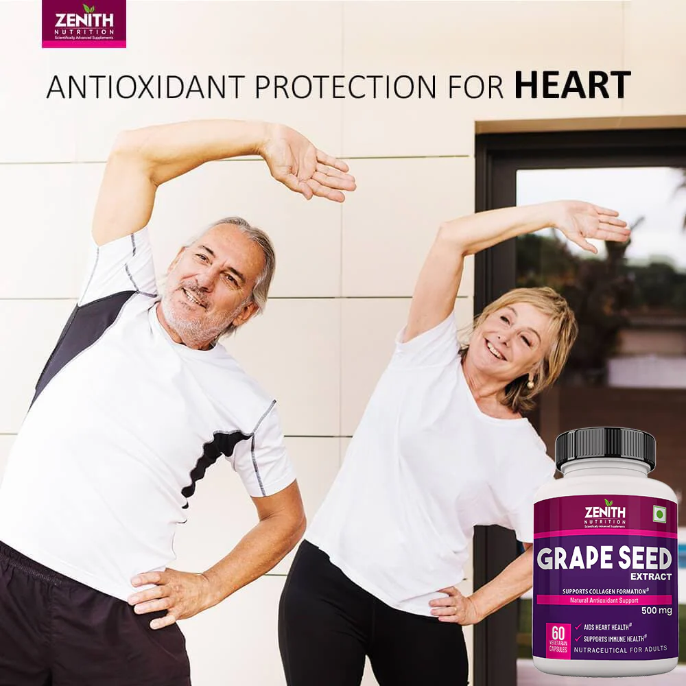 Grape Seed Extract 500mg - 60 Veg caps - Image 6