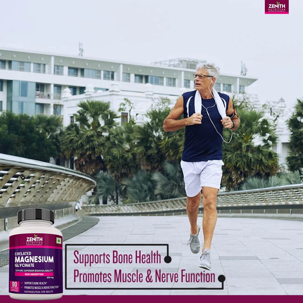 High Absorption Chelated Magnesium Glycinate 90 Vegetarian capsules - Image 5