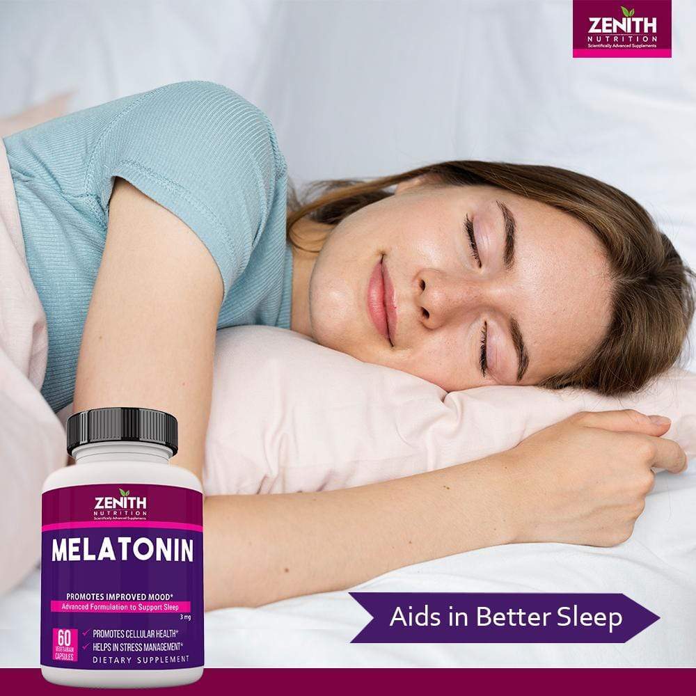 Melatonin 3mg - 60 Veg caps - Image 5
