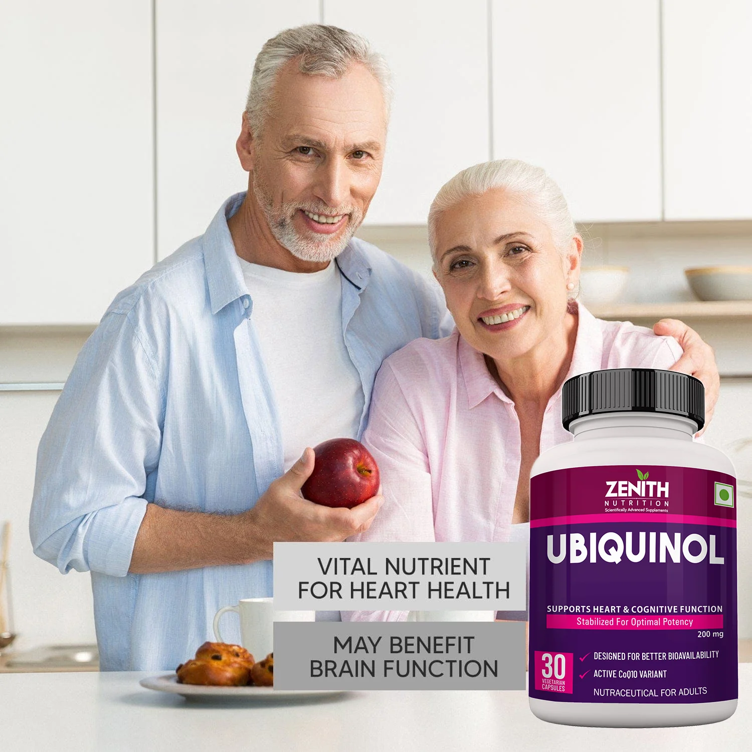 Ubiquinol 200mg - 30 Veg caps - Image 6