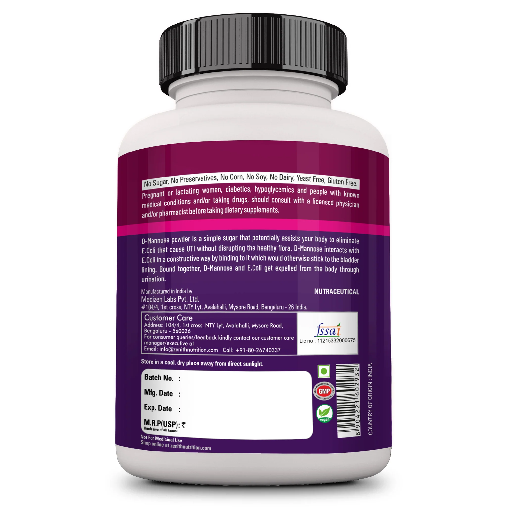 D-Mannose Powder - 60gms - Image 8