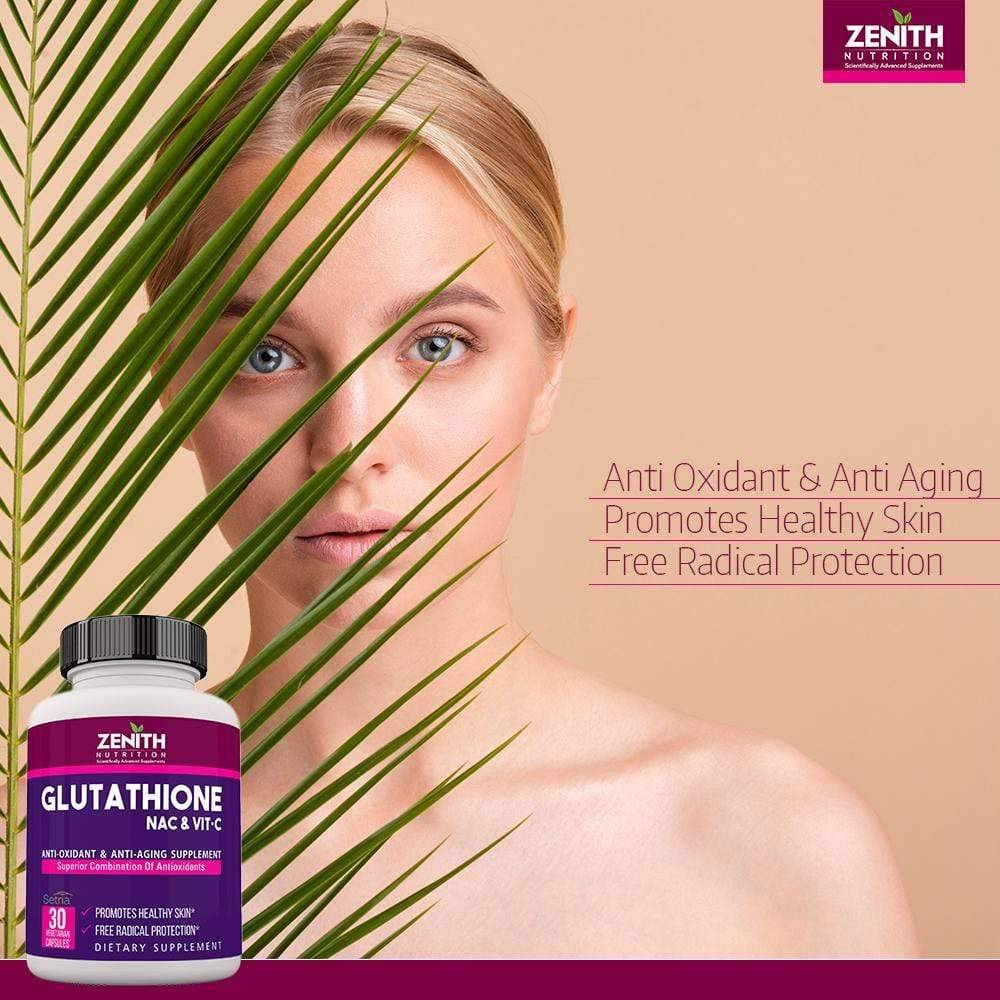 Glutathione, NAC & Vitamin C  - 30 Veg caps - Image 4