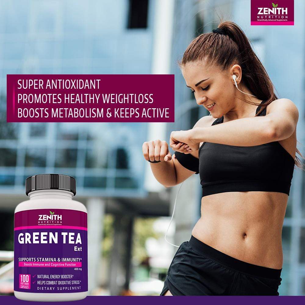 Green Tea Extract 400mg -100 Veg caps - Image 5
