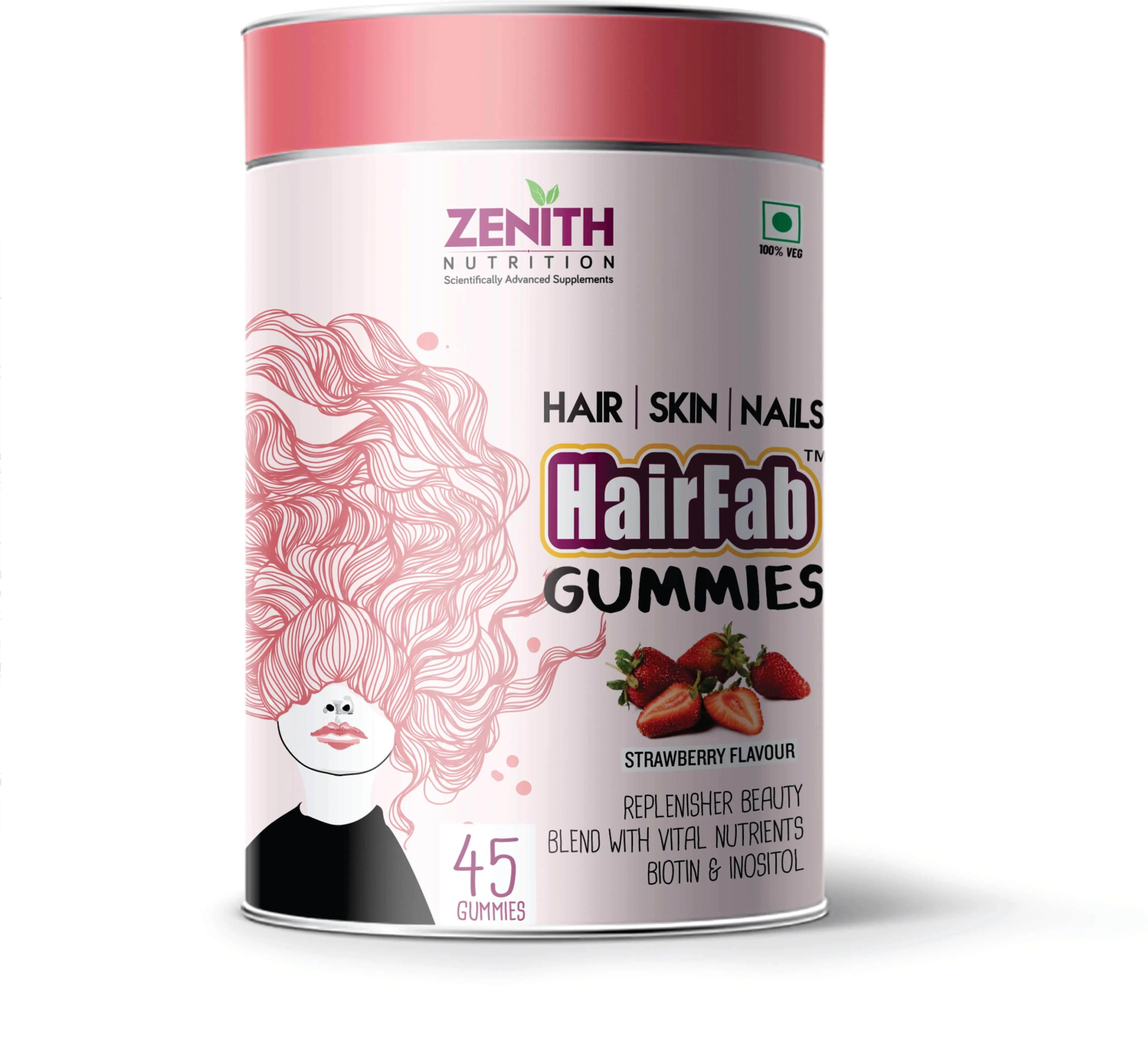 Zenith Nutrition Hairfab Gummies