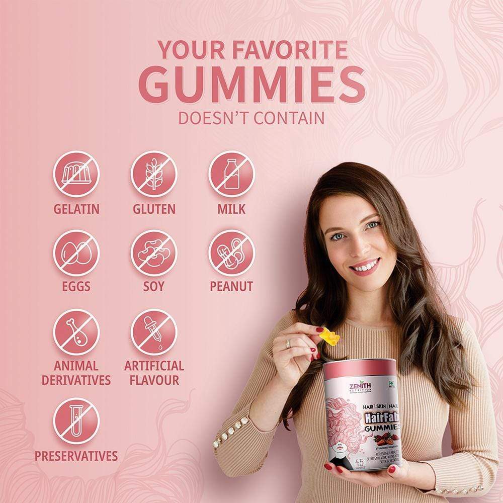 Zenith Nutrition Hairfab Gummies - Image 7