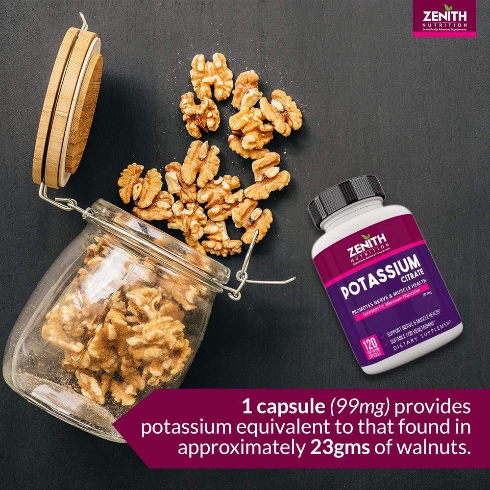 Potassium Citrate 99mg – 120 Veg caps - Image 4