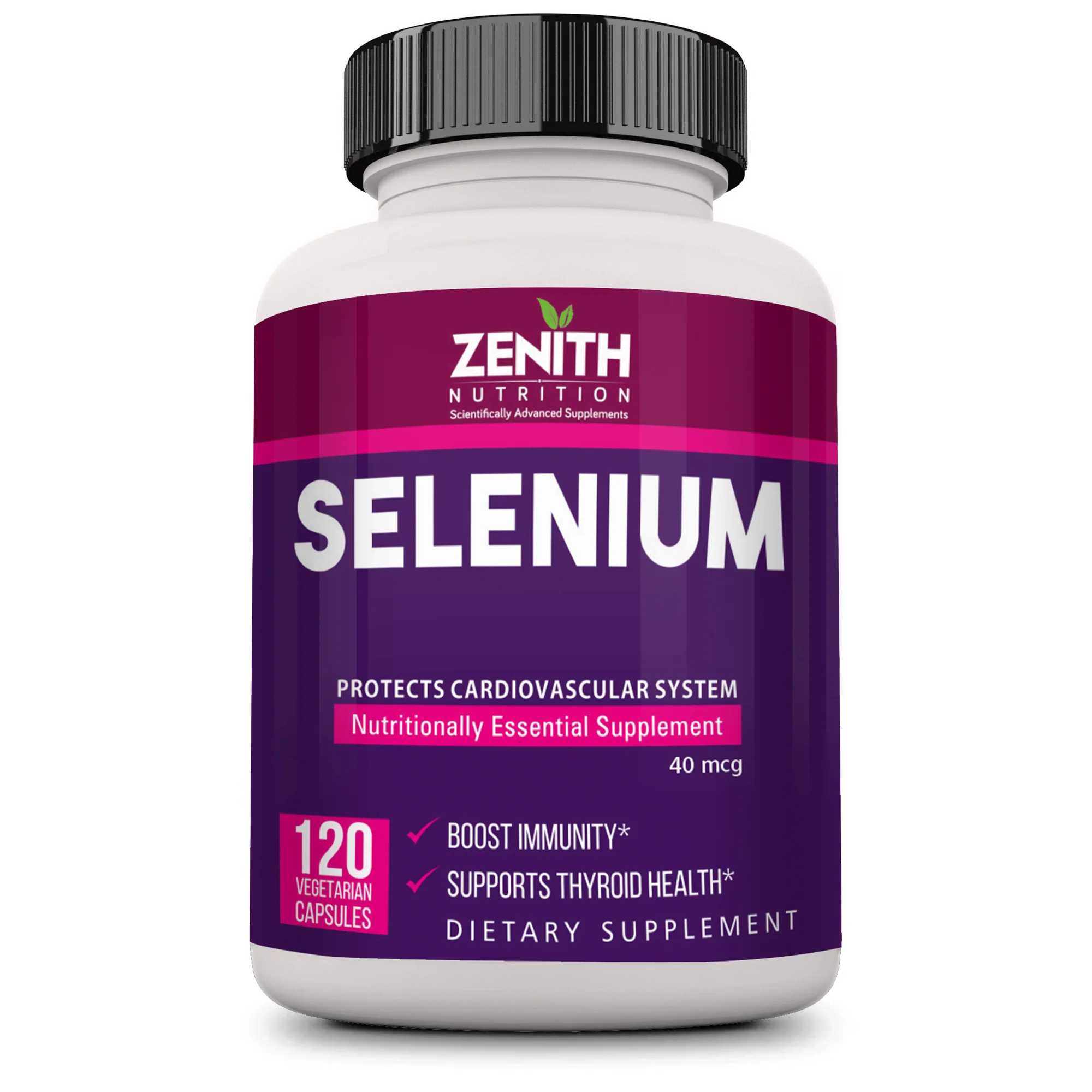 Selenium 40mcg - 120 Veg caps - Image 3