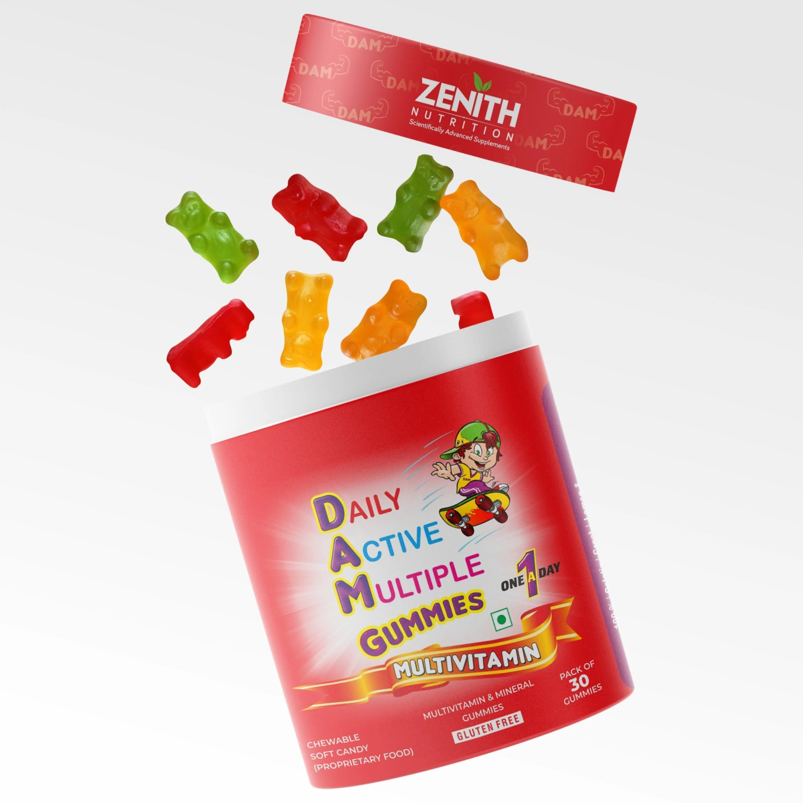 Daily Active Multiple Gummies - 30 Count - Image 5